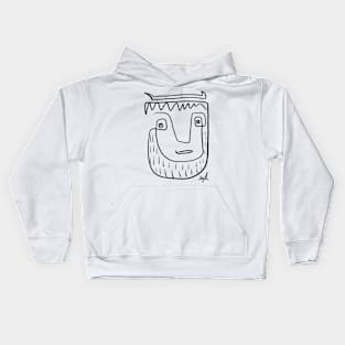 bull face Kids Hoodie